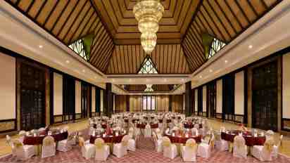 Banquet Hall Interior in Ananta Resort