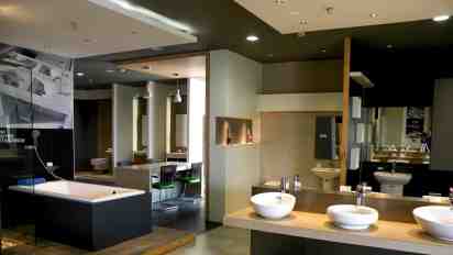 Showroom Interior of Beauty Wares