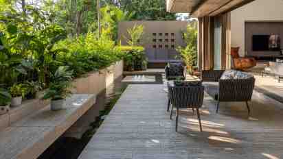 Backyard in Sujin Residence