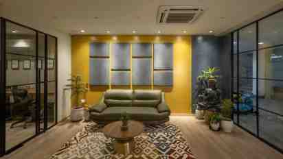 Office Lounge Designed by B and B Associates