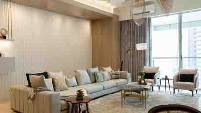 Living Room in HK Residence
