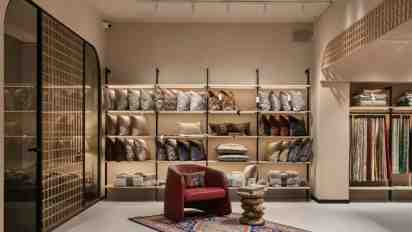 Showroom Interior in Maison De Fabric