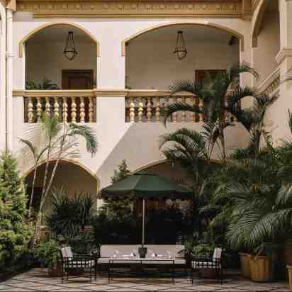 Courtyard in Irada Hotel