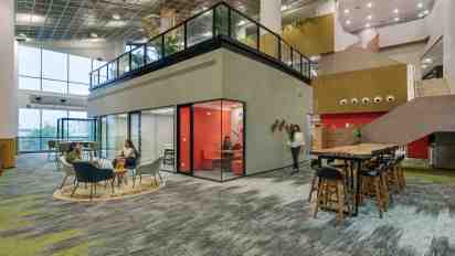 Office Interior of Nestle office