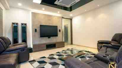 Living Room in Mr. Gautham Gurrams Apartment