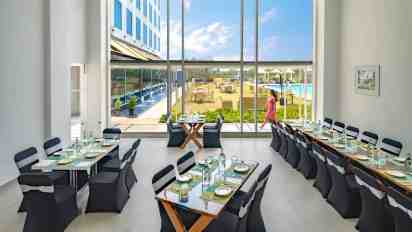 Restaurant Interior of O by Tamara Hotel