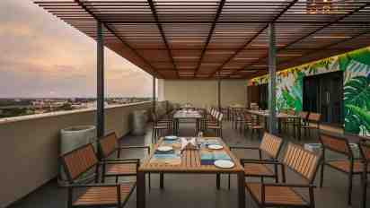 Rooftop Restaurant in ANS Pride