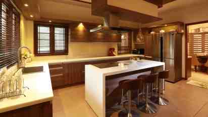 Kitchen in Ahamedukutti Residence