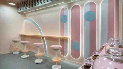 Cafe Interior in Bake Bar