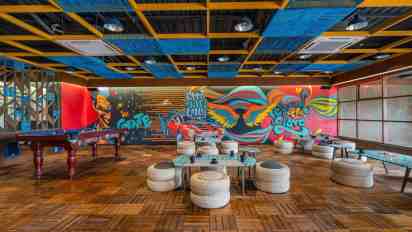 Cafe Interior of Amra Cafe