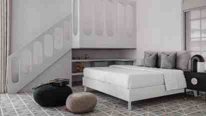 Bedroom in Neo Mod Indian Home