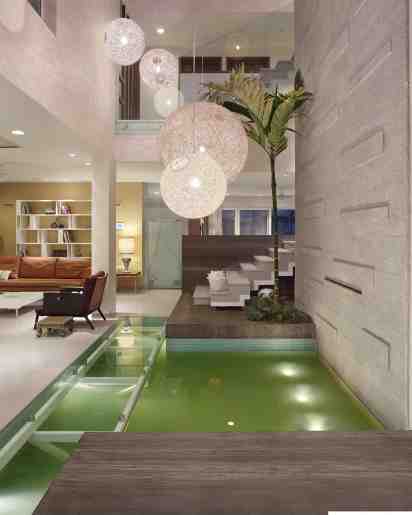 Courtyard in Bamboos Residence