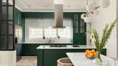 Kitchen in Blanc Home
