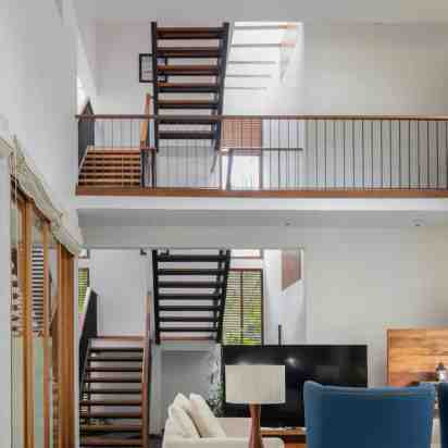Staircase in Open Tropical House