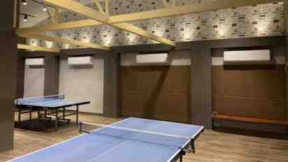 Table Tennis Court in Calcutta Swimming Club