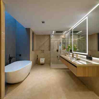 Bathroom In Vishram Residence