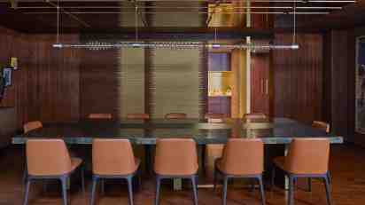 Dining Room in Baid Residence
