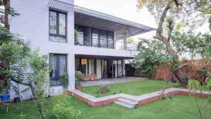Backyard in 2 Neem Residence