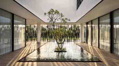 Courtyard in RB 182 House