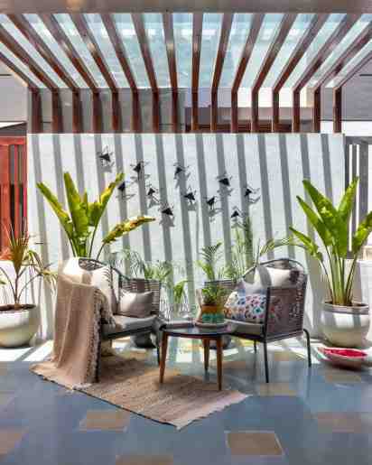 Courtyard in Madhav Residence