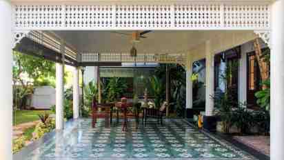 Varandah in Seetharaman House