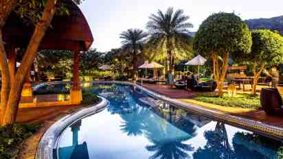 Swimming Pool in Ananta Pushkar Resort