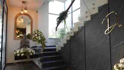 Staircase in Dr.Vijetha Clinic