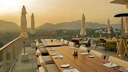 Rooftop Restaurant in RAAS Devigarh