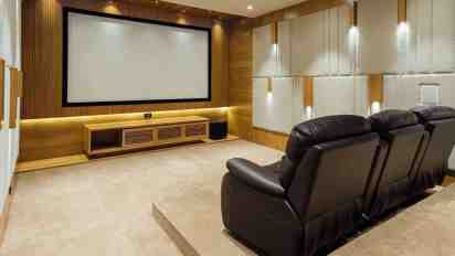 Home Theatre in Swapna Residence