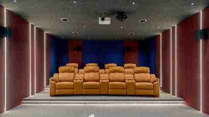 Home Theatre in Shraddha Bungalow