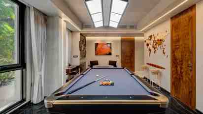 Residential Game Room in Kalro Residence