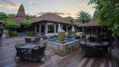 Restaurant Exterior of Ananta Resort