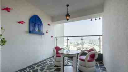 Balcony in Mahavir Jain Apartment