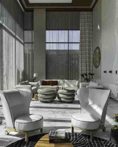 Luxury Double-Height Living Room in Jreddy Villa
