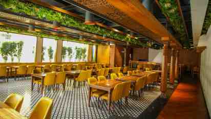 Restaurant Interior in Mangalam Garden Restaurant