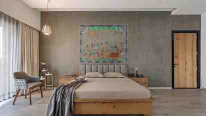 Bedroom in Sharma Residence