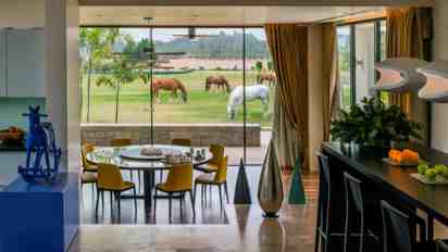 Dining Room in Contemporary Farmhouse