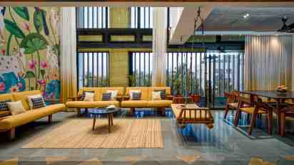 Living Room In The Grandeur of the Bungalow