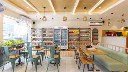 Cafe Interior in Brown Sugar Cafe