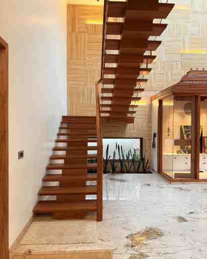Staircase in Raghu’s Residence
