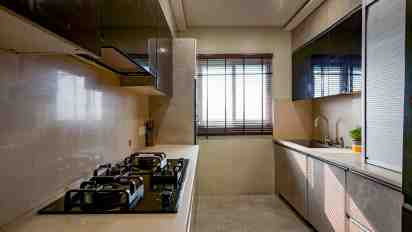 Kitchen in Mod Indica Residence