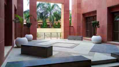 Courtyard in Trade Facilitation Center & Craft Museum