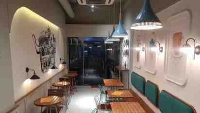 Cafe Interior Designed by Aura Design