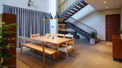 Dining Room in Residence at Mukkam