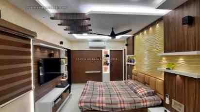 Bedroom in Shripal Residence