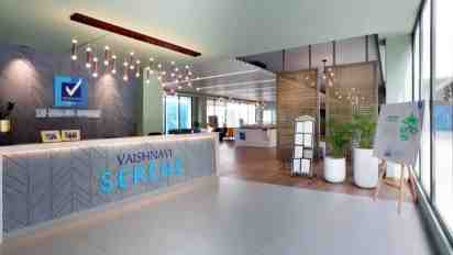 Office Reception in Vaishnavi Serene