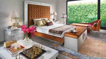 Bedroom in Chattarpur Farmhouse