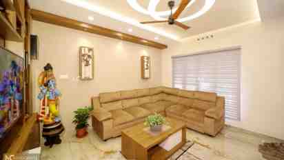 Living Room in Manikanda Kumar House