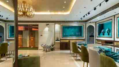 Showroom Interior of Chennai Diamonds