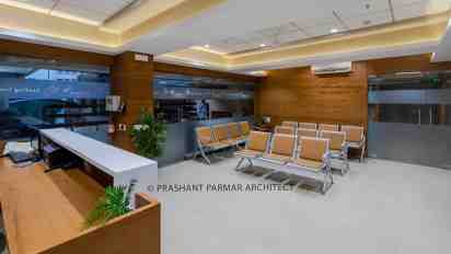 Hospital Waiting Area in Akshar krupa Hospital